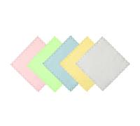 Paño de limpieza de microfibra suave para instrumentos musicales, 5 unidades, paño de limpieza para violín, 4.7 x 4.72 pulgadas, paño de limpieza para violín