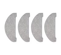 Paño de limpieza de repuesto compatible con el robot aspirador Vexilar W9 (paquete de 4)