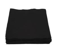 Paño de Limpieza de Vidrio para Ventana, Toallas de Limpieza de Espejo Gruesas para yate RV, Color Negro, 50 Uds. (30 * 30cm)