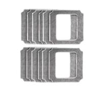 Paño De Limpieza for Fregona, Compatible Con ABIR, Robot Limpiador De Ventanas WD8, Trapos Lavables Reutilizables, Repuestos De Vidrio for Lavar Ventanas, Alta Absorción(12pcs)