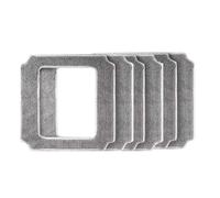 Paño De Limpieza for Fregona, Compatible Con ABIR, Robot Limpiador De Ventanas WD8, Trapos Lavables Reutilizables, Repuestos De Vidrio for Lavar Ventanas, Alta Absorción(6pcs)