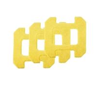 Paño De Limpieza For Robot Limpiacristales, Compatible Con HOBOT, Accesorios De Repuesto For Robot Limpiacristales 2S 188 388(Yellow 3pcs)