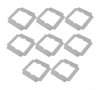 Paño de limpieza robot para Ecovacs para winbot Mini2 para air2 One Pro One2 - Almohadillas de fregona lavables, accesorios de eliminación de polvo, gris de alta eficiencia, paquete de 12 (8 piezas)