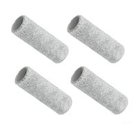 Paño de limpieza sin rayas para ECOVACS para t80 para base omni (4 unidades | Limpieza óptima, sin rayas, para suelos duros sellados, incluye cepillo y paño, compatible con T80