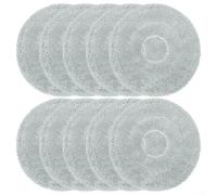 Paño de microfibra de repuesto para Deerma DEM X70, herramienta de fregona al vacío, almohadillas seguras para lavar a máquina para el cuidado de suelos duros, paquete de 4 o 10 (paquete de 10)