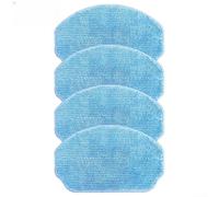 Paño de microfibra lavable para aspiradora robot Conga M10 y BR151, almohadillas de limpieza reutilizables para bObsweep Leaf SHELIKI UMMUND Smart LIFEs ZC WAS, paquete de 4 o 10 (paquete de 4)