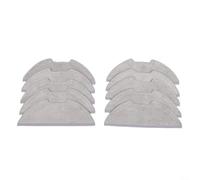 Paño de microfibra para EUREKA E20 para aspiradora robot evo Plus, almohadillas reutilizables lavables de alta absorción, limpieza profunda, suelos duros, paquete de 4 (10 unidades)