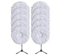 Paño De Microfibra Suave For Fregona, Compatible Con EUREKA V15 Pro, EUREKA J15, Ultra Y J15. Piezas Y Consumibles For Aspiradoras Robot.(1set L)