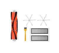 Paño de mopa con filtro compatible con Xiaomi Mi Robot Vacuum Mop 2 STYTJ03ZHM Accesorios for aspiradoras Mijia Robot Repuestos de cepillo lateral principal(5pcs)