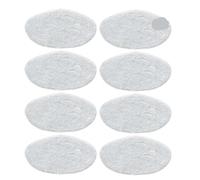 Paño De Mopa Lavable, Compatible Con Polti Y Vaporetto PAEU0332. Repuesto De Paños De Microfibra For Aspiradora A Vapor.(8pcs)
