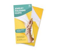 Paño de Pulido para Joyas Eco-Fused: Súper Extra Grande - Paño Limpiador de Joyas - Limpia, pule y protege joyas, oro, plata esterlina, platino y metales finos - 19.7 x 19.7 pulgadas (50 x 50 cm)