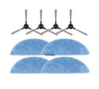 Paño De Repuesto For Cepillo Lateral De Aspiradora Robot, Compatible Con Taurus Y Homeland, RVCA1001B(8pcs)