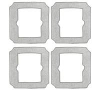 Paño De Repuesto For Fregona, Compatible Con Ecovacs, Almohadillas De Repuesto For Limpiador De Ventanas Winbot Mini. Accesorios.(4pcs)