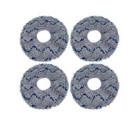 Paño De Repuesto For Mopa, Compatible Con Ecovacs T10 TURBO/Deebot X1 / OMNI / X1 TURBO, Almohadillas Lavables For Aspiradora, Accesorios Y Piezas.(4pcs)