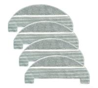 Paño de repuesto para aspiradora robot Vactidy T7 T8 y T7 T8, almohadilla de microfibra lavable para suelos duros, paquete de 4 o 10 unidades de larga duración (paquete de 4)