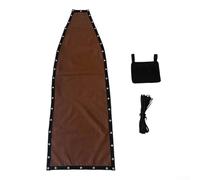 Paño de repuesto para silla de columpio colgante con material textileno que ofrece un soporte resistente y duradero de 64 x 197 x 23 cm (1 pieza con bolsillos)