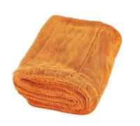 Paño de secado ultraabsorbente, fibras suaves y redondeadas, sin pelusa, antirayaduras, extragrande, for coches, motos y bicicletas.(Orange,40x40cm)