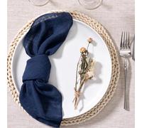 Paño de servilleta, 100 Unidades de 30x30 cm, Ideales for decoración Bodas, Uso Diario, manteles Individuales, servilletas Mesa y for Fiestas(Orange)