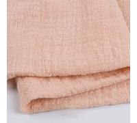 Paño de servilleta, 50 Piezas de servilletas Gasa Tela for Costura, Ideales for decoración mesas en Bodas, Navidad, cenas, Fiestas y Celebraciones(Apricot)