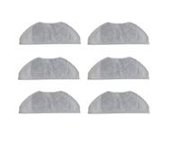 Paño de trapeador húmedo y seco, compatible con XiaoMi, robot aspirador-trapeador esencial, compatible con Mijia, G1 MJSTG1, repuestos de trapeador, accesorios de trapo dedicados lavables(6pcs)