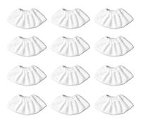 Paño De Vapor Compatible Con Karcher Y EasyFix, Repuestos For Aspiradoras SC2, SC3, SC4 Y SC5, Almohadilla De Limpieza, Funda De Tela Y Trapos, Accesorios De Repuesto.(12PCS)