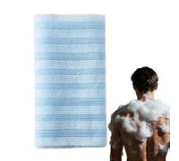 Paño exfoliante corporal - Toalla de lavado de 90 x 30 cm, tela de de secado rápido, trapo de ducha japonés, limpiador de piel profunda para eliminación de piel muerta, masaje, baño, spa, mujeres