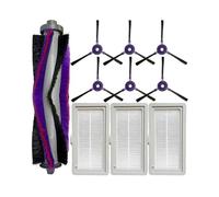 Paño for fregona, cepillo principal, cepillo lateral, filtro Hepa, compatible con Samsung Powerbot-E VR05R5050WK / Midea I5 I5C VCR07 VCR08 MR09, piezas de repuesto(SET A)