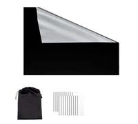 Paño For Ventana Más Oscuro Que Bloquea La Luz Y Es Extraíble 210D, Vidrio Opaco Total, Tinte For Con Privacidad, Adhesivo Negro For(Upgrade Travel Set,150x100cm)