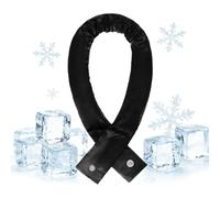 Paño Frío Para El Cuello En Clima Caluroso Polaina Fría de Verano Portátil | Con Enfriador De Cuello Con Botón Para Senderismo, Exterior, Yoga, Playa, Béisbol, Trabajo, Gimnasio, Golf, Deportes,