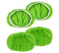 Paño Microfibra de Mopa Paños de Limpieza Compatible con Swiffer Sweeper,Recambio de Fregona Paño de Repuesto Recambios de Mopa Lavables y Reutilizables 4 Piezas