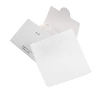 Paño para Limpiar Gafas de Gamuza White, Lote 12 Piezas | Suave Pelusa, Tacto Lujoso, para Joyas de Oro, Tabletas y Uso Diario