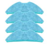Paño para mopa Microfibra para Robot para medion para x50 SW MD2004(4 PACK) | Microfibra duradera, para ajuste perfecto para medion para x50, profunda sin rayar, lavable a máquina