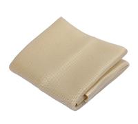 Paño para parrilla de altavoz transpirable para reparación de cajas KTV, repuesto de malla estéreo antipolvo, funda acústica de varios colores para altavoces de escenarios domésticos (beige)