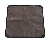 Paño Protector para cámara, Cubierta Protectora de Lente DSLR, Bolsa Plegable antiarañazos para Accesorios de Lentes de cámara, Envoltura de Franela Gris con diseño Plegable para (Grande 35,83x15,75