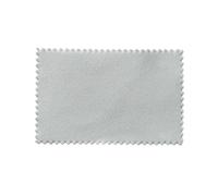 Pano Pulir Plata Paños de pulido plata, paño limpieza joyas, toallitas limpias suaves, removedor deslustre for monedas joyería(6.5x10 gray 10pcs)