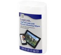 Paño seco para limpieza LogiLink RP0010 LCD/TFT/Plasma 100 piezas