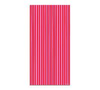 Panorama Agatha Ruiz de la Prada Alfombra Vinílica Cocina Salón - Varios Tamaños - (Estampados Básicos Líneas Rosas y Rojas 40x80cm)
