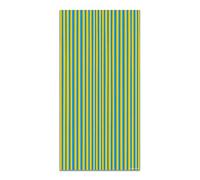 Panorama Agatha Ruiz de la Prada Alfombra Vinílica Cocina Salón - Varios Tamaños - (Estampados Básicos Líneas Amarillas y Azules Oscuro 60x110 cm)