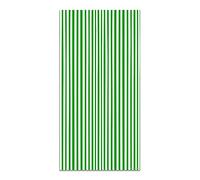 Panorama Agatha Ruiz de la Prada Alfombra Vinílica Cocina Salón - Varios Tamaños - (Motivos Básicos Rayas Verdes 160x230 cm)