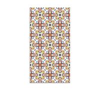 Panorama Alfombra Vinílica Cocina Baño - Modelo Azulejo Hidráulico Tipo Oriental Original 40x80 cm - Varios tamaños - Decoración Hogar