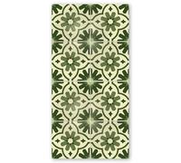 Panorama Alfombra Vinílica Cocina - Varios Tamaños - Modelo Pedraza Verde 40x80 cm