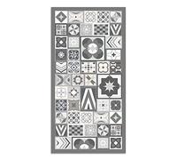 Panorama Alfombra Vinílica - Modelo Estilo Hidráulica Color Gris 60x200cm - Varios tamaños - Decoración Hogar, Cocina y Salón
