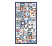 Panorama Alfombra Vinílica - Modelo Estilo Hidráulica Color Multicolor 40x80 cm - Varios tamaños - Decoración Hogar, Cocina y Salón