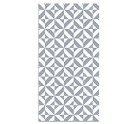 Panorama Alfombra Vinílica - Modelo Geometría Azul 120x170 cm - Varios tamaños - Decoración Hogar, Cocina y Salón