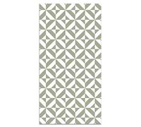 Panorama Alfombra Vinílica - Modelo Geometría Verde 60x110 cm - Varios tamaños - Decoración Hogar, Cocina y Salón
