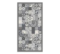 Panorama Alfombra Vinílica - Modelo Hidráulica Color Gris 40x80 cm - Varios tamaños - Decoración Hogar, Cocina y Salón