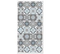 Panorama Alfombra Vinílica - Modelo Hidráulica Triana Gris Azul 160x230 cm - Varios tamaños - Decoración Hogar, Cocina, Salón