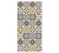 Panorama Alfombra Vinílica - Modelo Hidráulica Triana Naranja 80x150 cm - Varios tamaños - Decoración Hogar, Cocina, Salón