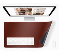 Panorama Alfombrilla Escritorio Marrón 40x60 cm - Protector Mesa - Ideal para Teclado y Raton - Vade - Tapete - Desk Pad