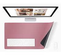 Panorama Alfombrilla Escritorio Rosa Palo 40x80 cm - Protector Mesa Escritorio - Alfombrilla Teclado y Raton - Vade Escritorio - Tapete Escritorio - Protector Escritorio - Desk Pad